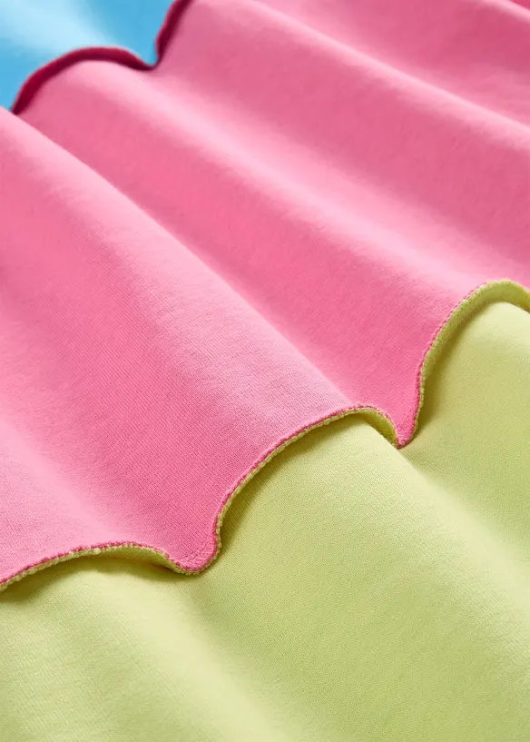 Sweatshirt i myk bomullsmiks, bonprix