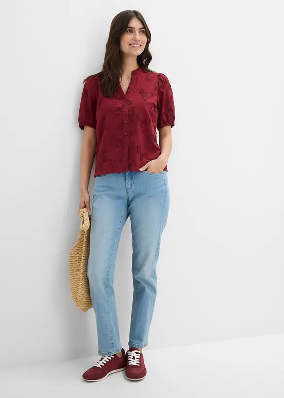 Straight-jeans Mid Waist, stretch, bonprix