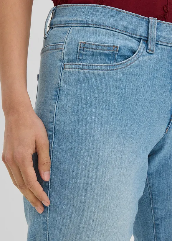 Straight-jeans Mid Waist, stretch, bonprix