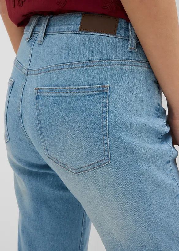Straight-jeans Mid Waist, stretch, bonprix