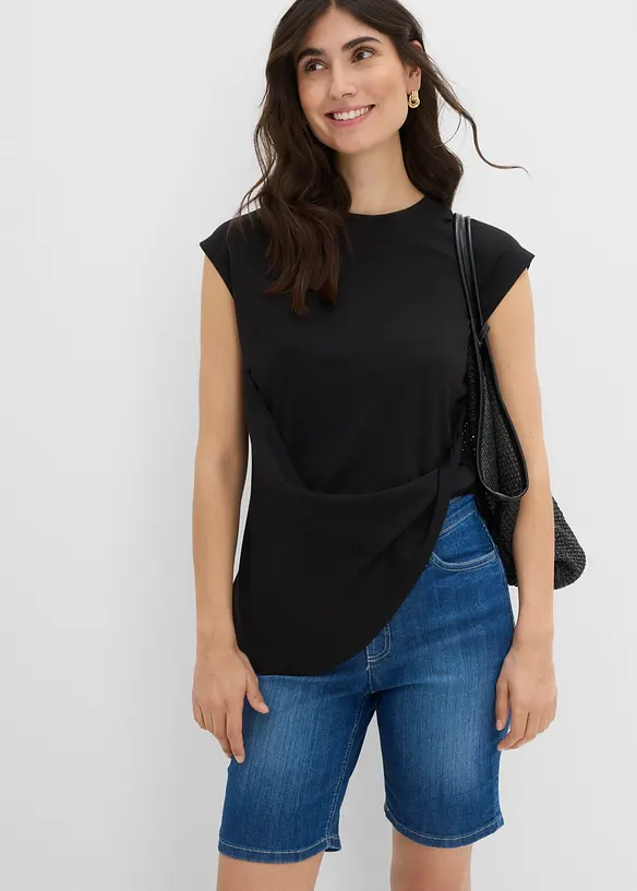 Jeans-bermudashorts Mid Waist, bonprix