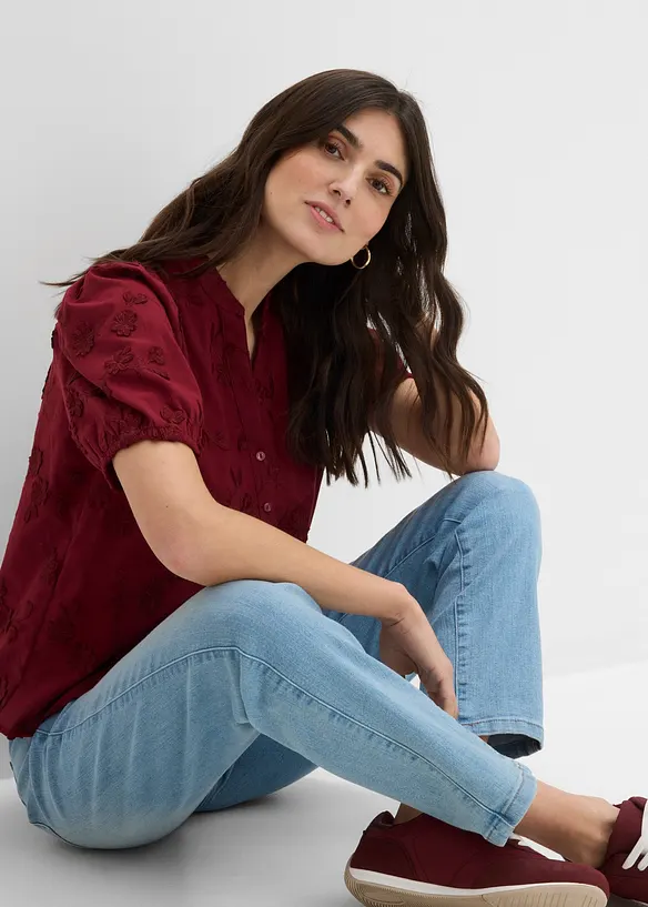 Straight-jeans Mid Waist, stretch, bonprix