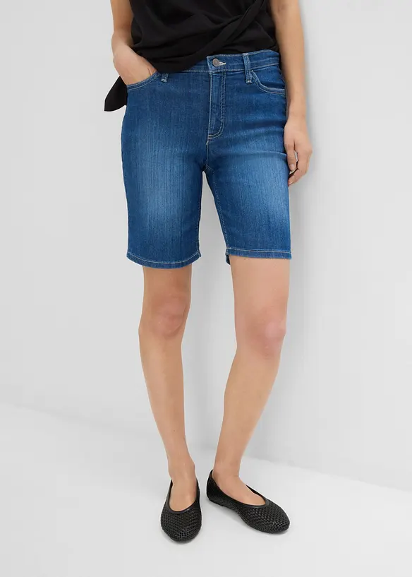 Jeans-bermudashorts Mid Waist, bonprix
