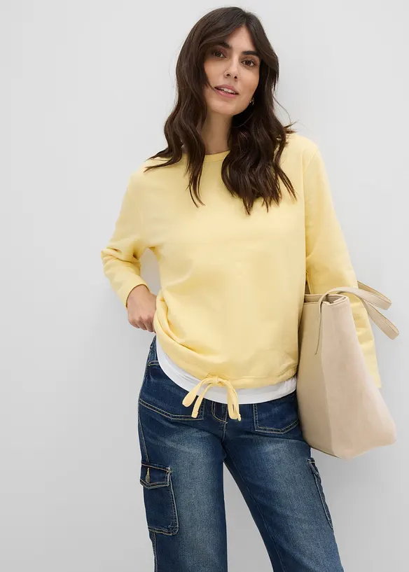 Cargo-jeans, Mid Waist, stretch, bonprix