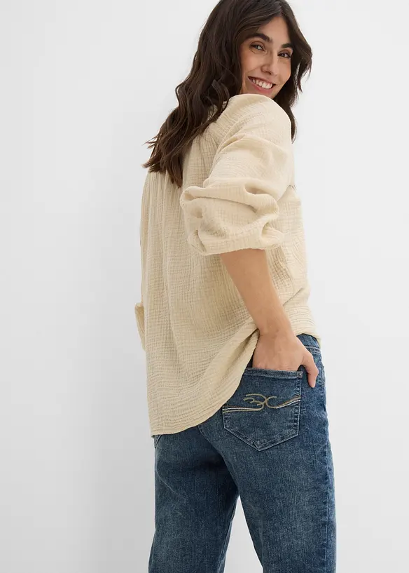 Straight-jeans, Mid Waist, stretch, bonprix