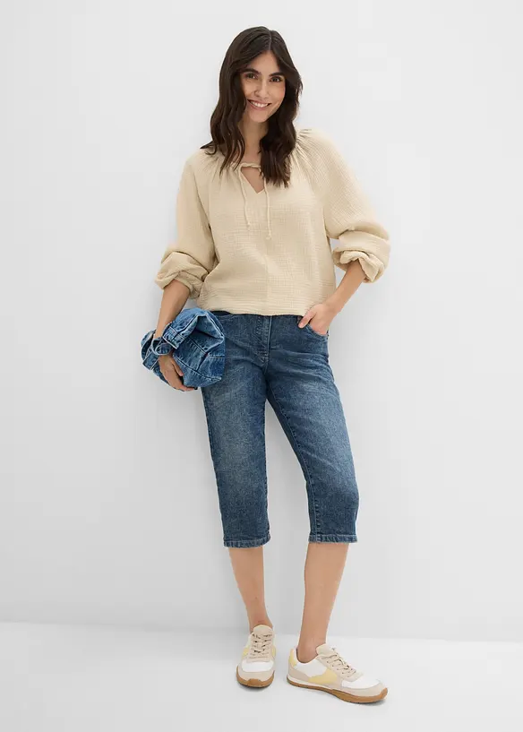 Straight-jeans, Mid Waist, stretch, bonprix