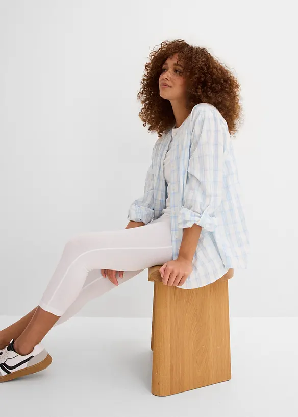 Capri-leggings i smal modell (2-pack), bonprix