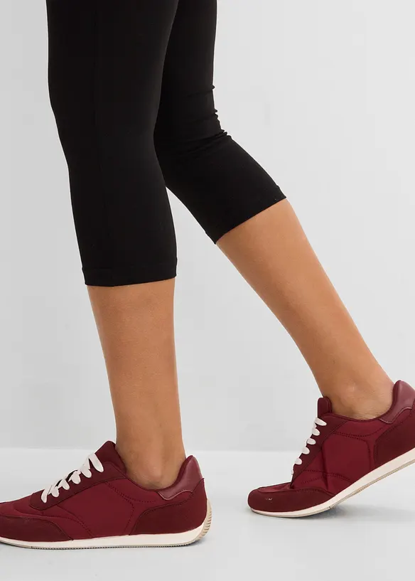 Capri-leggings i smal modell (2-pack), bonprix