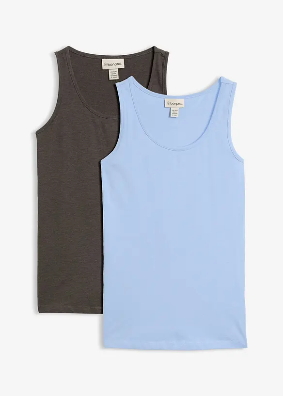 Singlet (2-pack), bonprix