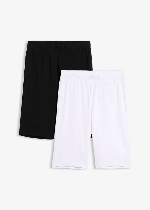 Sykkelshorts (2-pack), bonprix