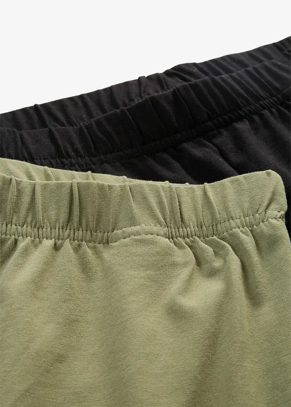Sykkelshorts (2-pack), bonprix