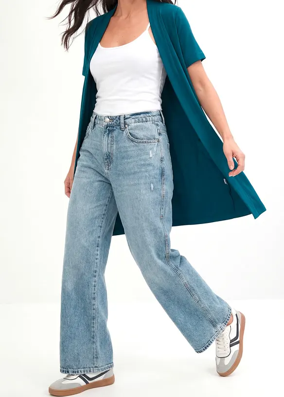 Jerseyjakke i myk viskose, bonprix