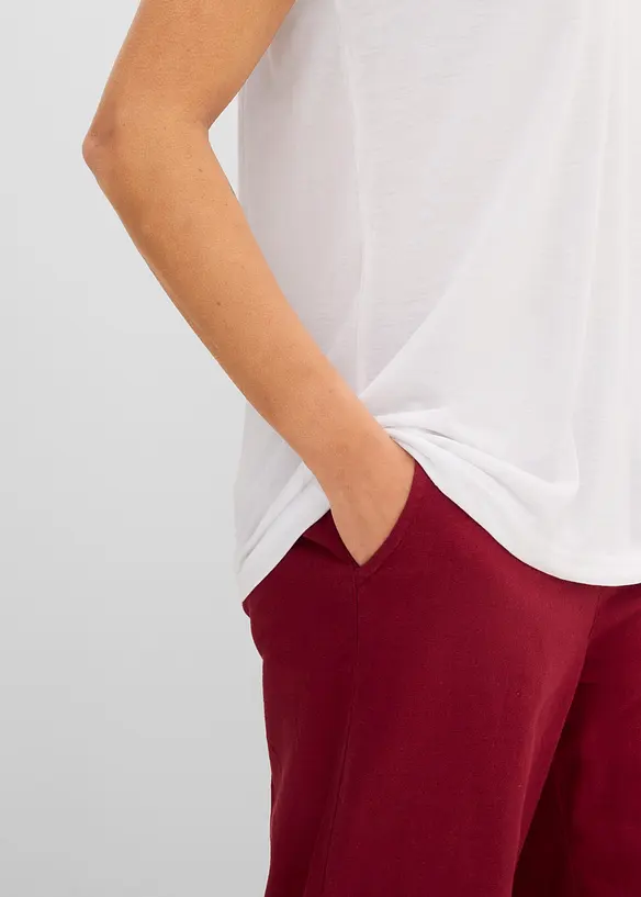Topp med V-hals, bonprix