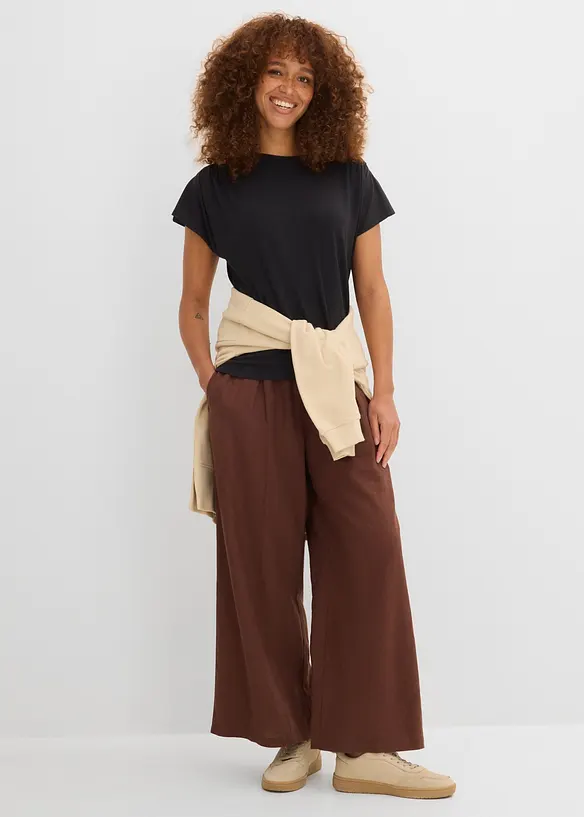 T-skjorte i myk viskose, bonprix