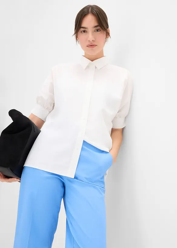 Chinos i bomullstwill, bonprix