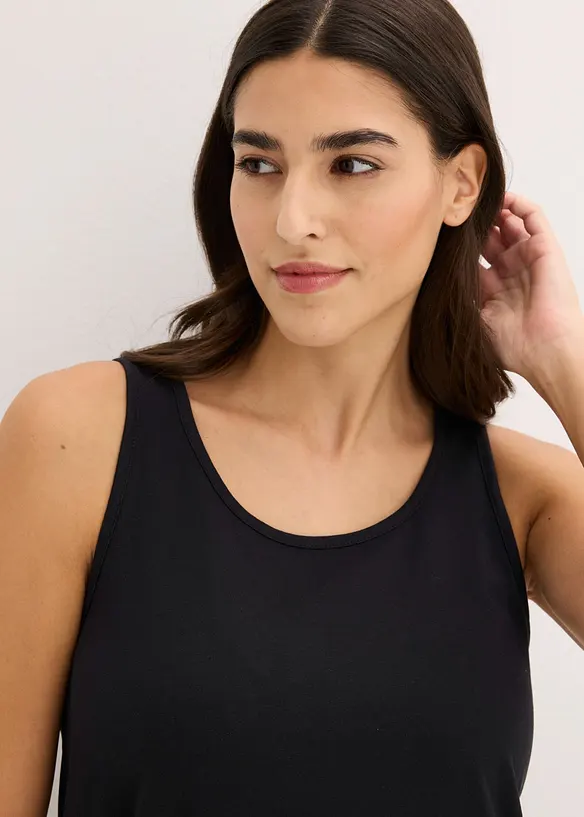 Kort nattkjole i 100% bomull, bonprix