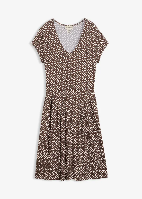 Jerseykjole i viskoseblanding, bonprix