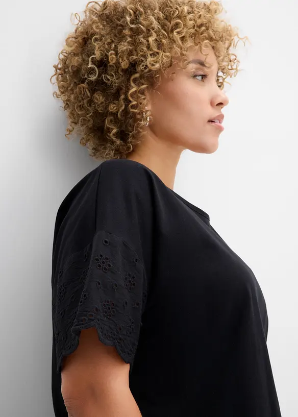 Topp i 100% &oslash;kologisk bomull, bonprix