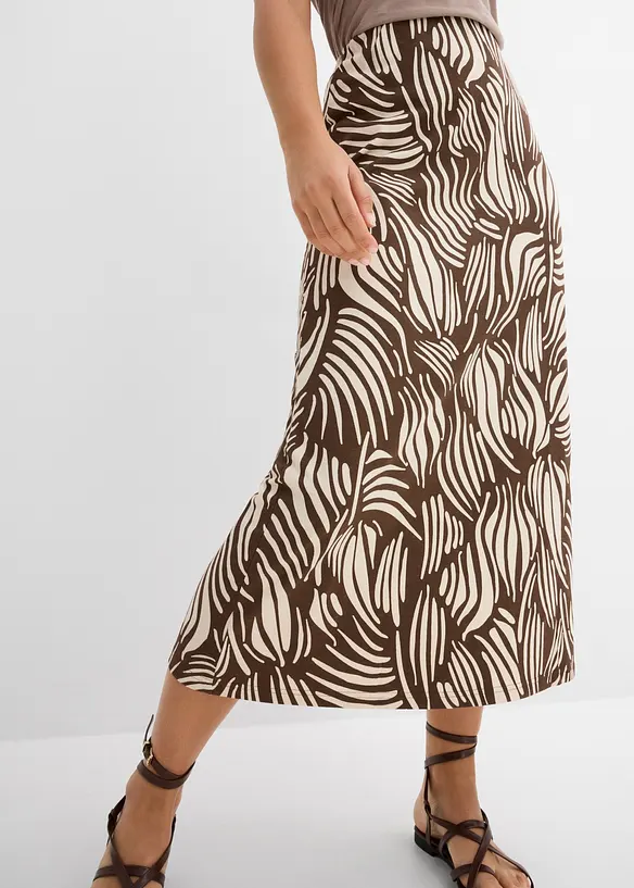 Jerseyskj&oslash;rt av &oslash;kologisk bomull med stretch, bonprix