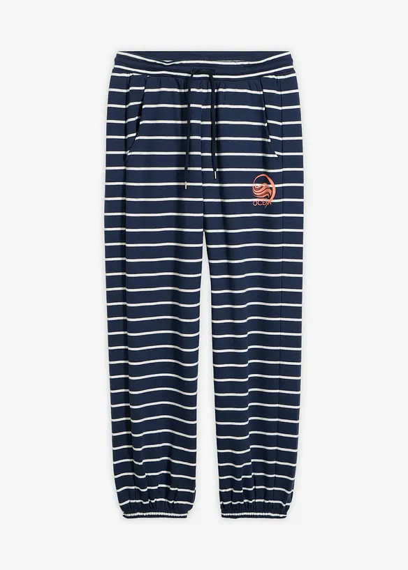Sweatbukse i bomullsmiks, bonprix