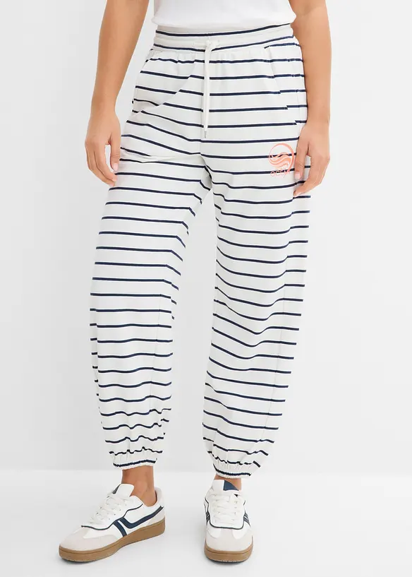 Sweatbukse i bomullsmiks, bonprix