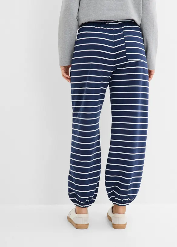 Sweatbukse i bomullsmiks, bonprix