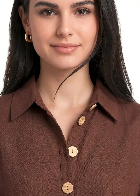 Oversized skjorte, bonprix