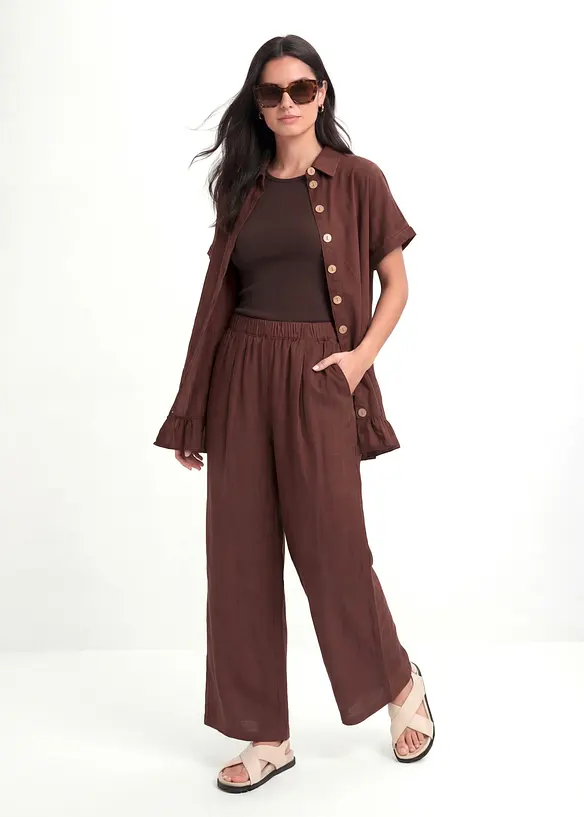 Culotte i linblanding, bonprix