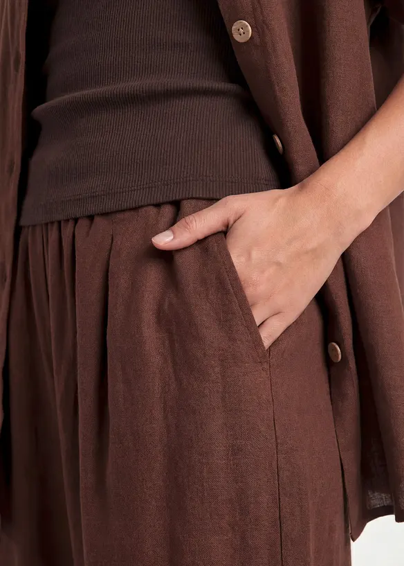 Culotte i linblanding, bonprix