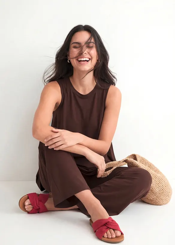 Topp i myk viskose, bonprix