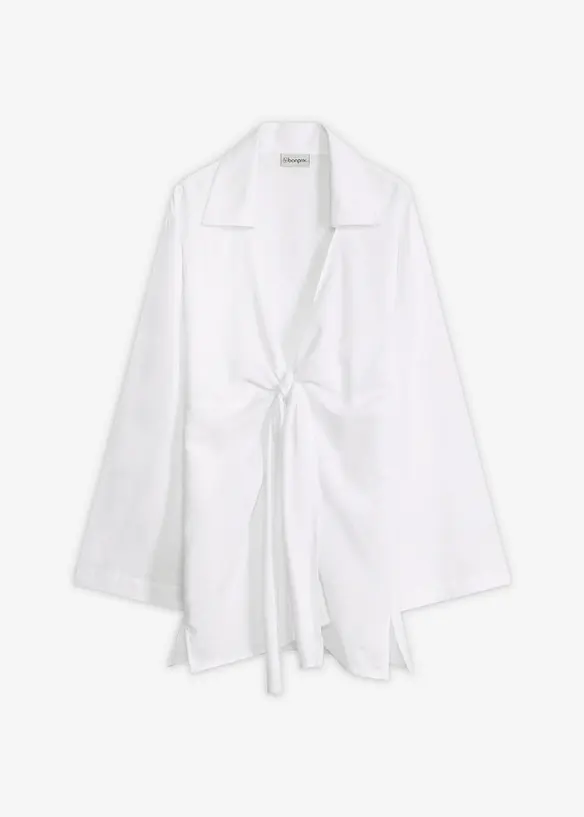 Skjorte i fint fallende viskoseblanding, bonprix