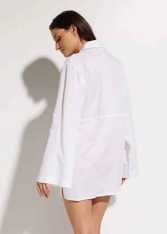 Skjorte i fint fallende viskoseblanding, bonprix