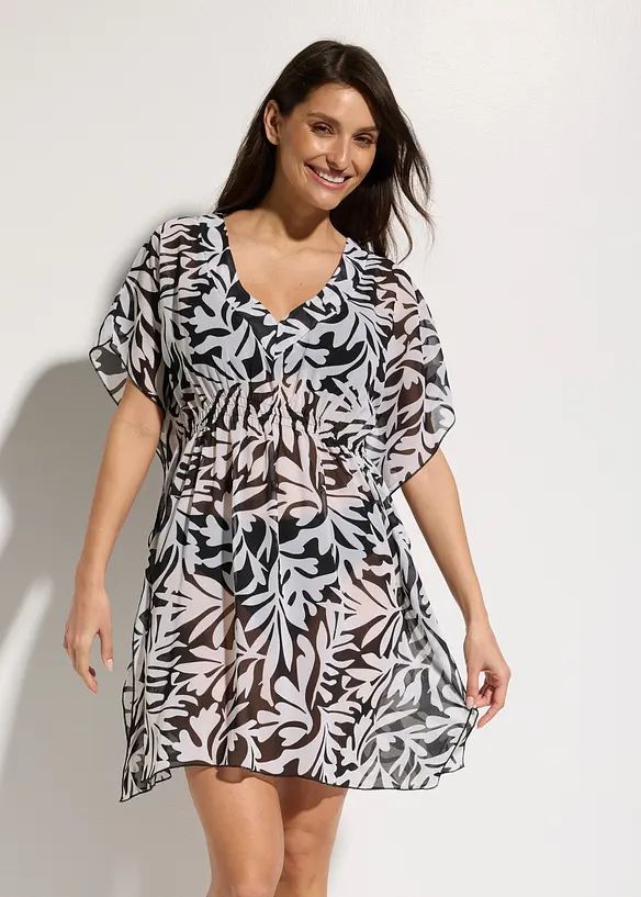 Strandtopp i lett chiffon, bonprix