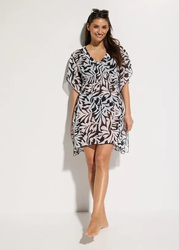 Strandtopp i lett chiffon, bonprix