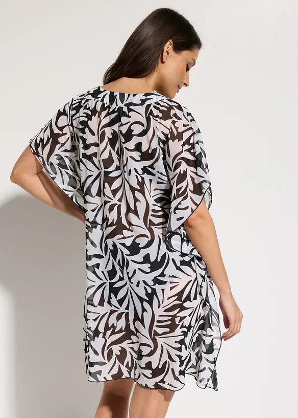 Strandtopp i lett chiffon, bonprix