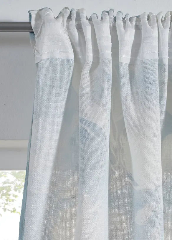 Gardinlengde med struktur (1-pack), bonprix