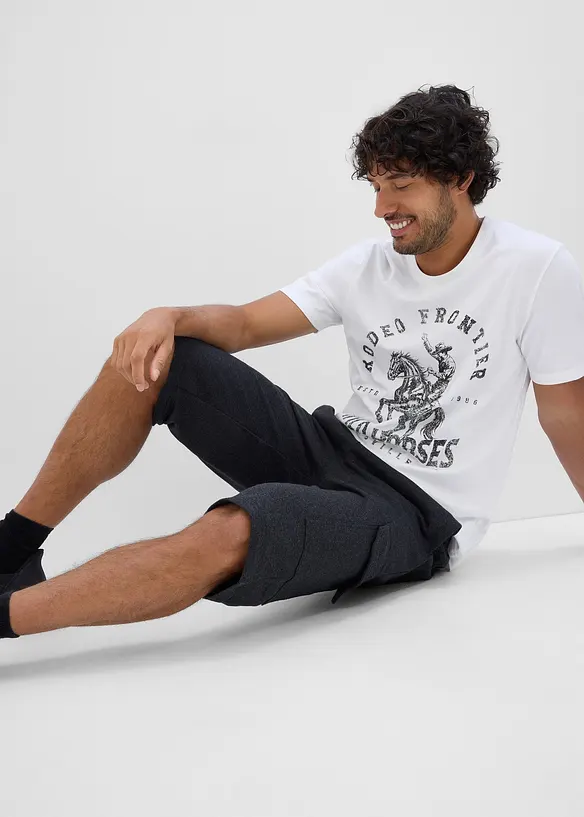 T-skjorte i 100% &oslash;kologisk bomull, bonprix