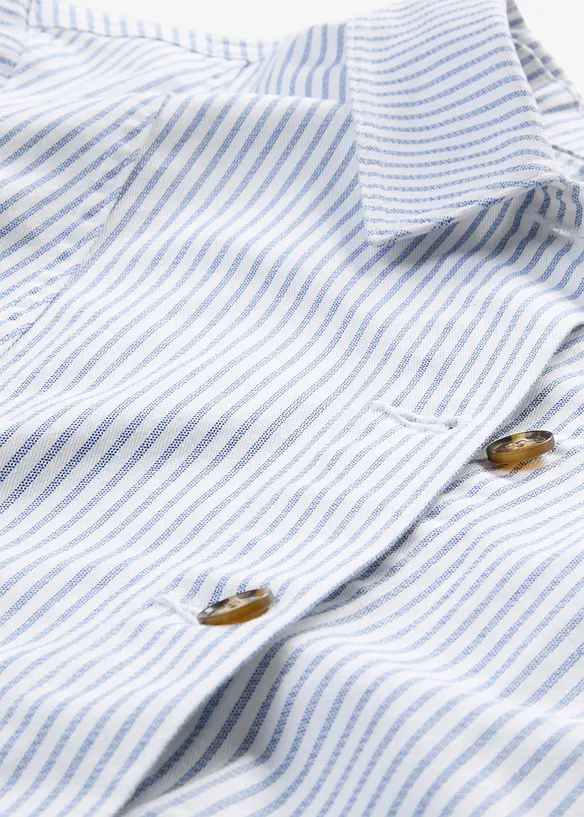 Denimjakke, stripete, bonprix