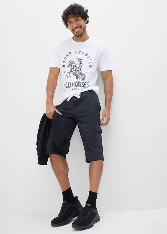 T-skjorte i 100% &oslash;kologisk bomull, bonprix