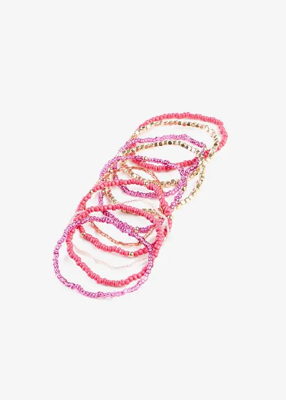 Perlearmb&aring;nd (10-pack), bonprix