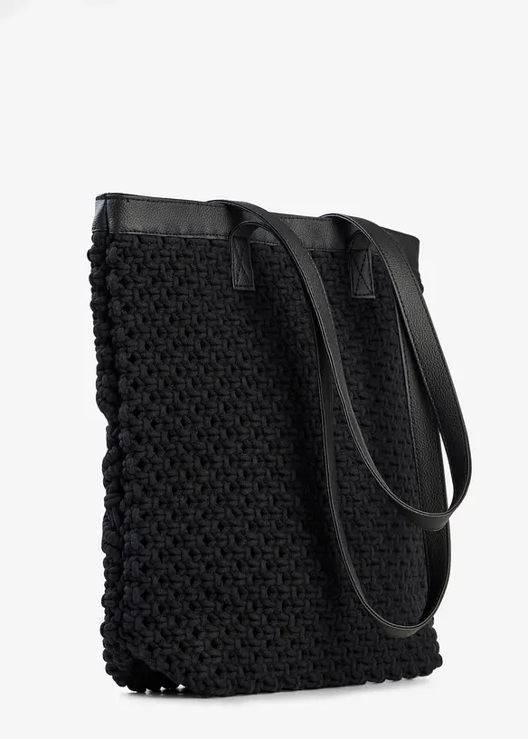 Shoppingveske i makram&eacute;stil, bonprix