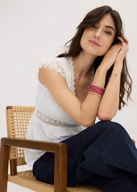 Perlearmb&aring;nd (10-pack), bonprix