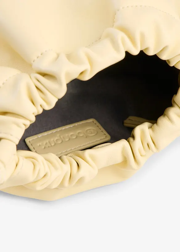 Skulderveske med rynking, bonprix