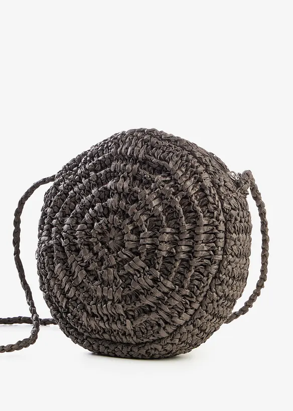 Liten rund skulderveske, bonprix
