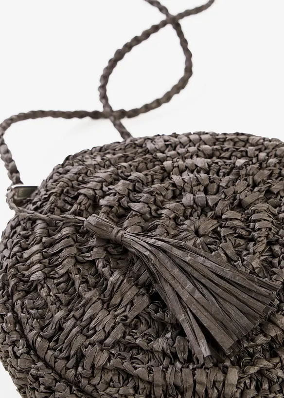 Liten rund skulderveske, bonprix