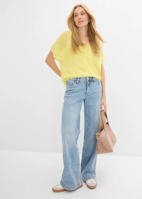 Kortermed, oversized cardigan, bonprix