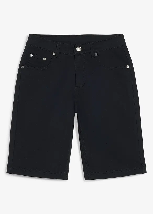 Bermudashorts med stretch og regulerbar linning, Regular Fit, bonprix