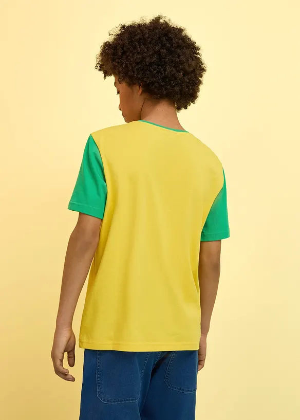 Brasil-T-skjorte av 100% &oslash;kologisk bomull, bonprix