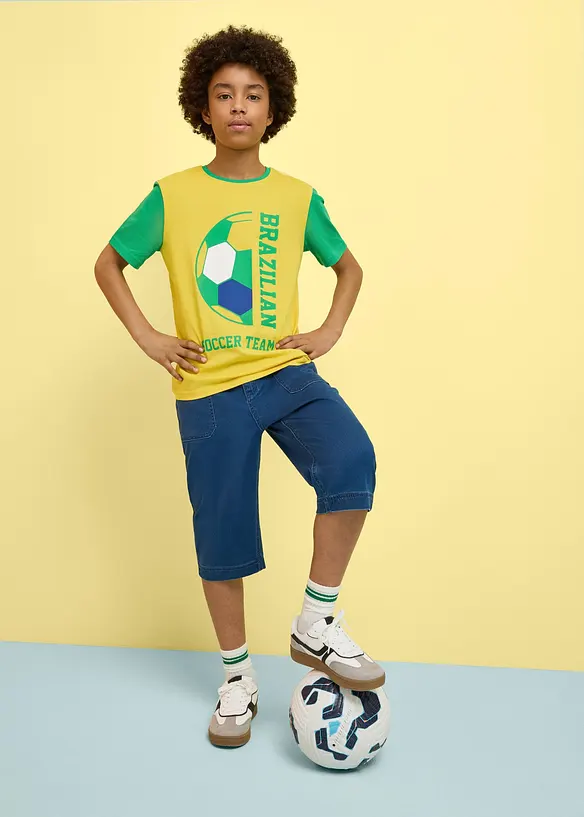 Brasil-T-skjorte av 100% &oslash;kologisk bomull, bonprix