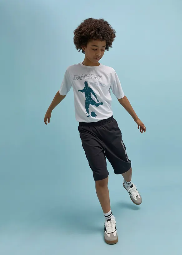 T-skjorte og bermudashorts, hurtigt&oslash;rkende (2-delt sett), bonprix